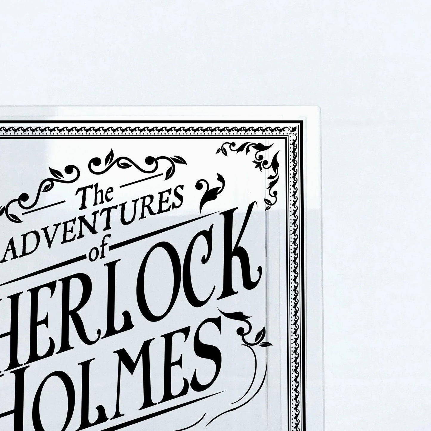 『シャーロック・ホームズの冒険』アクリル花瓶［送料込］