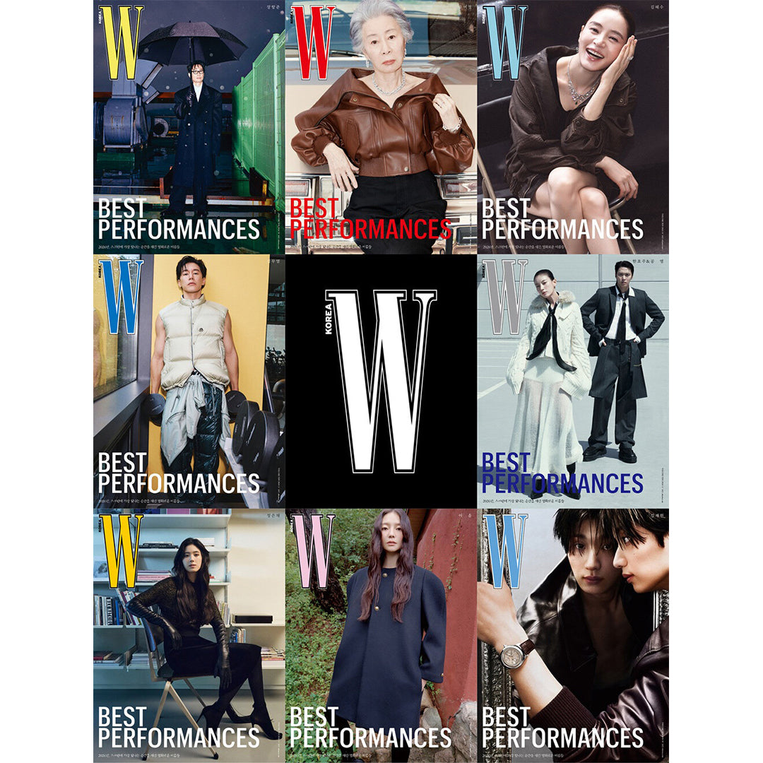 韓国雑誌「W KOREA ダブリューコリア」2026 Volume 10／2026年10月号【表紙：チャン・ハンジュン監督／ユン・ヨジョン／キム・ヘス／キム・ムヨル／ハン・ヒョジュ＆コンミョン／チョン・ウンチェ／イ・ソム／キム・ジェウォン】［和訳付／送料込］