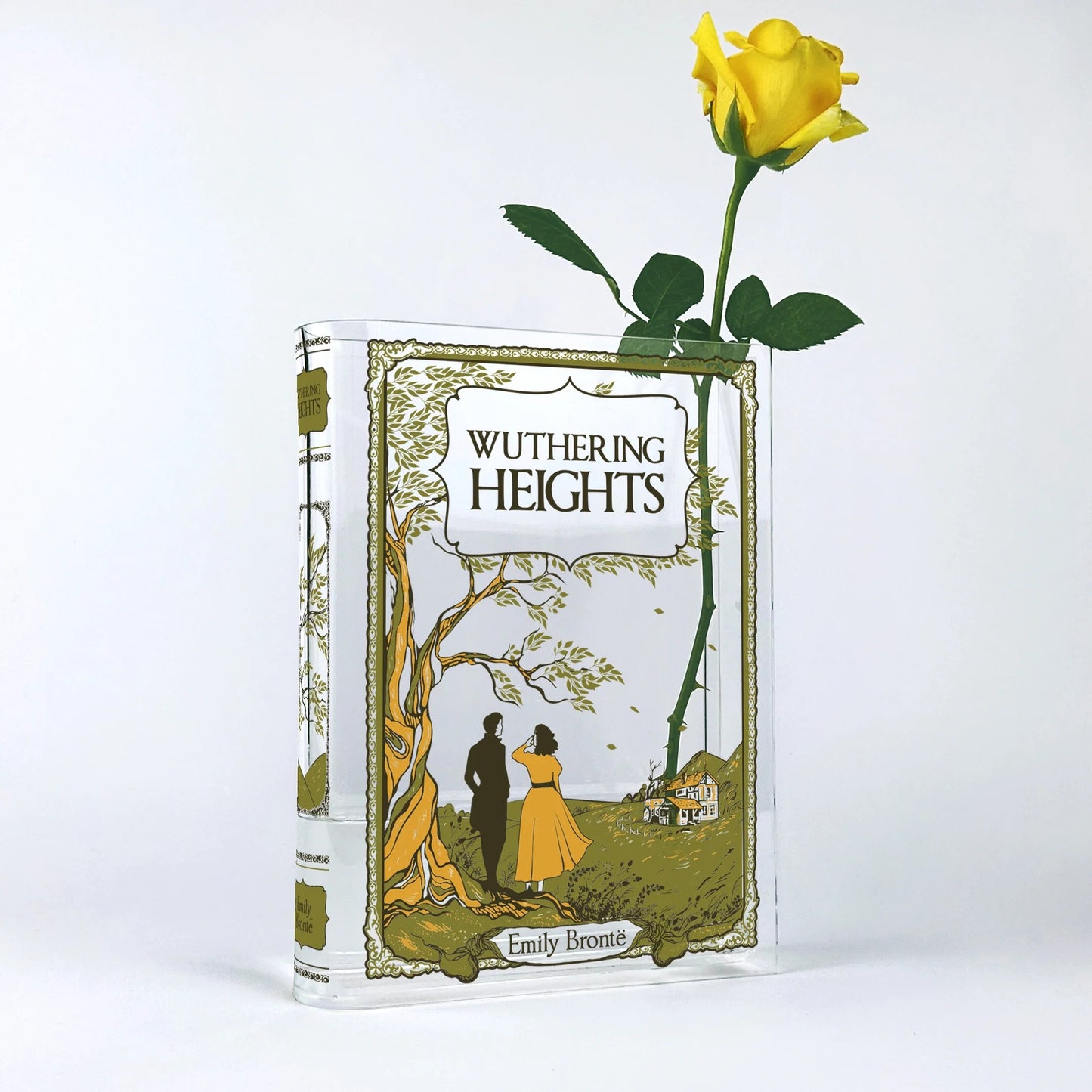 『嵐が丘』アクリル花瓶（カラー／ブラック）［送料込］