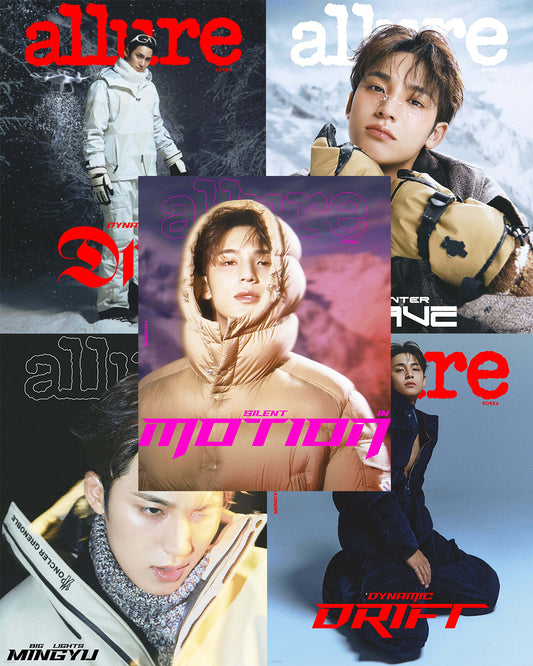 韓国雑誌「Allure Korea アルアーコリア」2025年11月号【表紙：SEVENTEEN ミンギュ】（和訳付）［送料込］