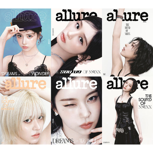 韓国雑誌「ALLURE KOREA アルアーコリア」2026年6月号【表紙：NMIXX】（和訳付）［送料込］