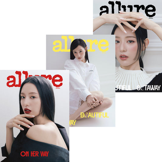 韓国雑誌「ALLURE KOREA アルアーコリア」2026年7月号【表紙：キム・ジウォン】（和訳付）［送料込］