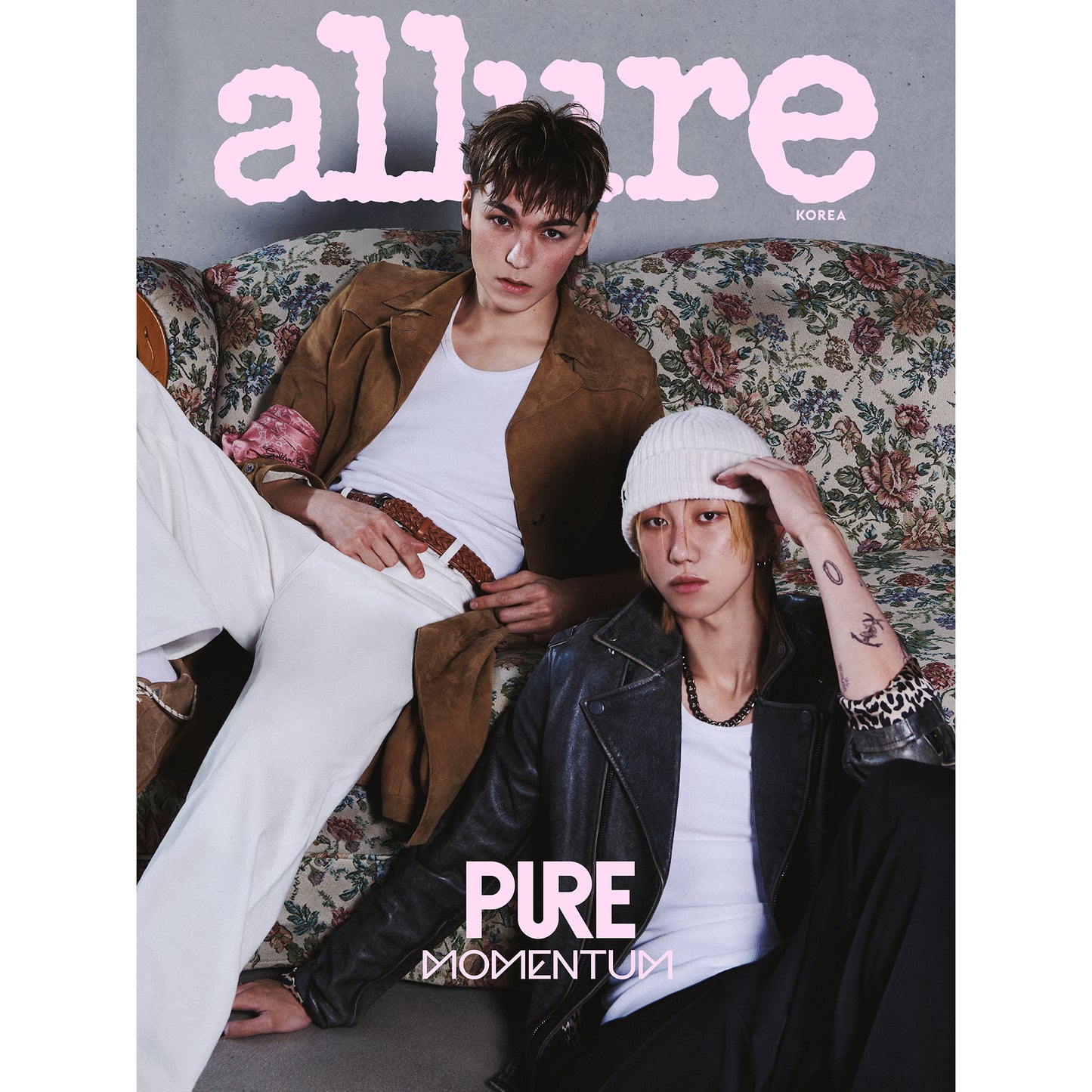 韓国雑誌「ALLURE KOREA アルアーコリア」2026年4月号【表紙：SEVENTTEN ディエイト＆バーノン】（和訳付）［送料込］