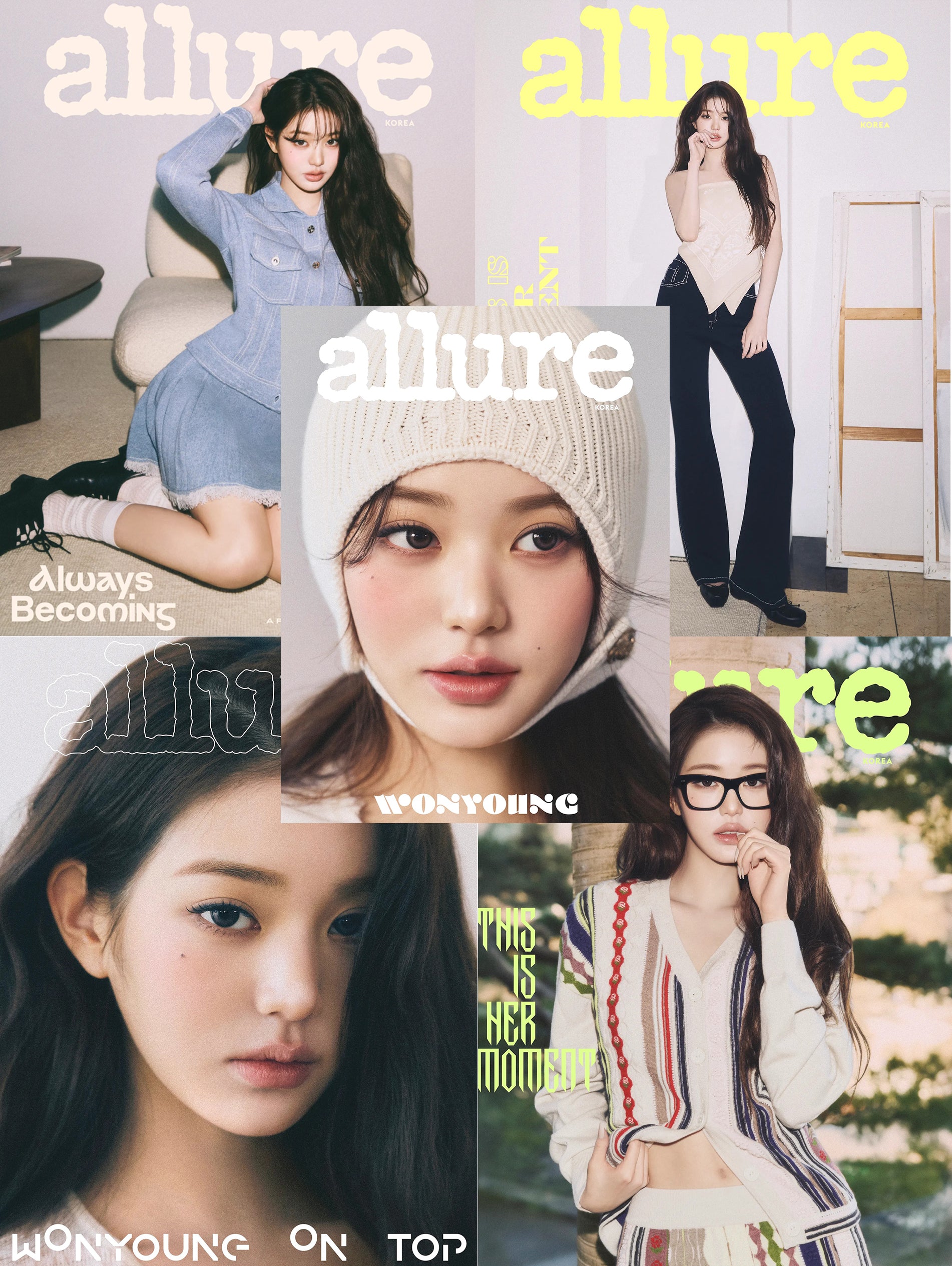 送料込/和訳付]【表紙:IVEチャン・ウォニョン】韓国雑誌｢ALLURE KOREA