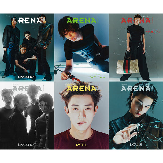韓国雑誌「ARENA HOMME+ KOREA アリーナオムプラスコリア」2026年5月号【表紙：LNGSHOT】（和訳付）［送料込］
