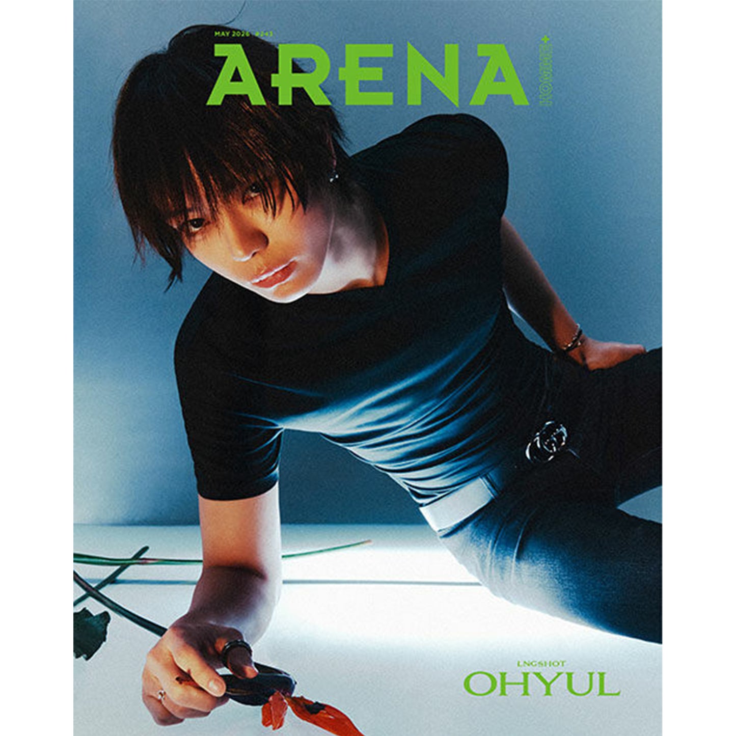 韓国雑誌「ARENA HOMME+ KOREA アリーナオムプラスコリア」2026年5月号【表紙：LNGSHOT】（和訳付）［送料込］
