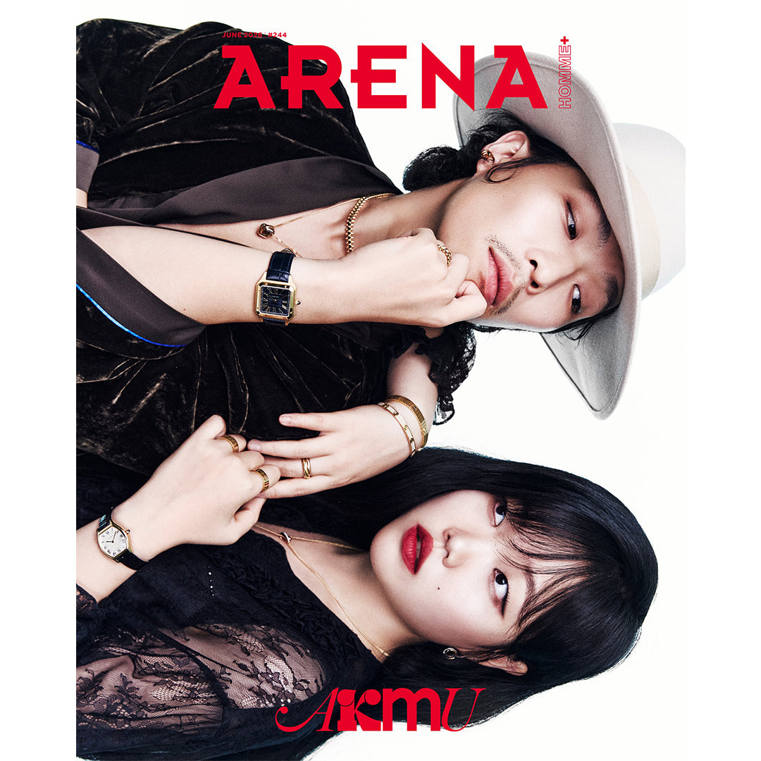 韓国雑誌「ARENA HOMME+ KOREA アリーナオムプラスコリア」2026年6月号【表紙：AKMU】（和訳付）［送料込］