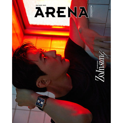 韓国雑誌「ARENA HOMME+ KOREA アリーナオムプラスコリア」2026年7月号【表紙：チョ・インソン】［和訳付／送料込］