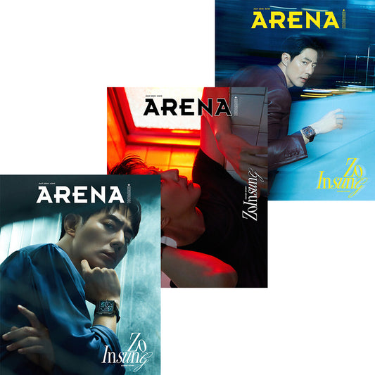 韓国雑誌「ARENA HOMME+ KOREA アリーナオムプラスコリア」2026年7月号【表紙：チョ・インソン】（和訳付）［送料込］