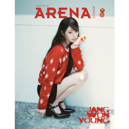 韓国雑誌「ARENA HOMME+ KOREA アリーナオムプラスコリア」2026年8月号【表紙：IVE チャン・ウォニョン】［和訳付／送料込］