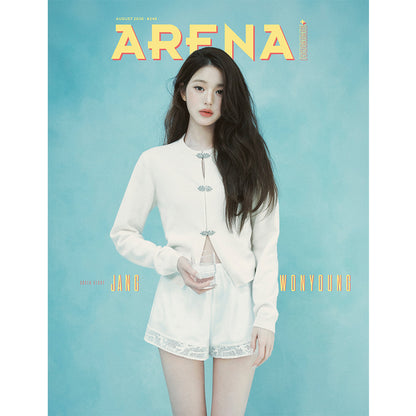 韓国雑誌「ARENA HOMME+ KOREA アリーナオムプラスコリア」2026年8月号【表紙：IVE チャン・ウォニョン】［和訳付／送料込］