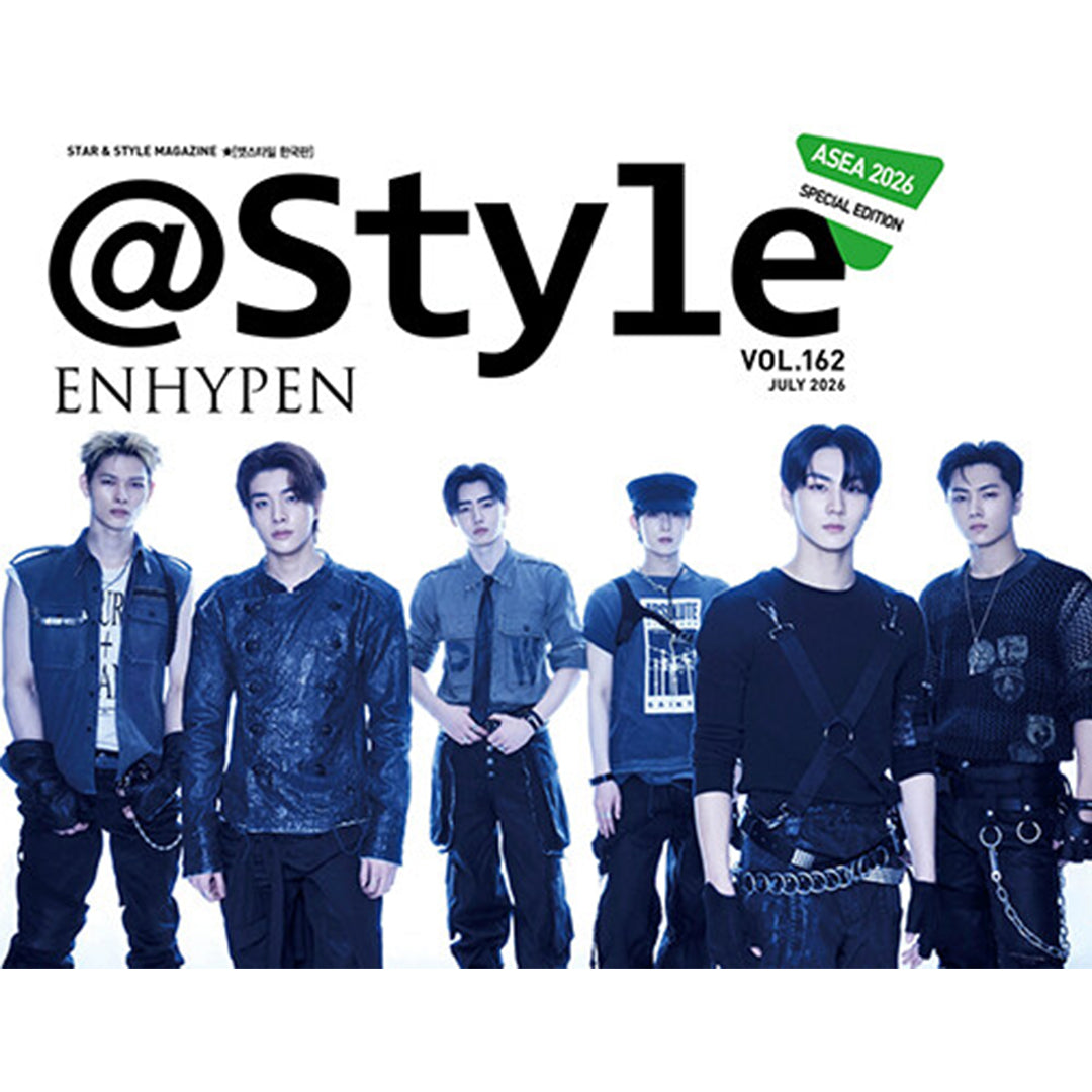 韓国雑誌「@style アットスタイル」2026年7月号【表紙：ATEEZ、ENHYPEN、&TEAM】（和訳付）［送料込］