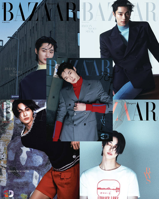 韓国雑誌「HARPER’S BAZAAR KOREA ハーパーズバザーコリア」2026年3月号【表紙：ピョン・ウソク】（和訳付）［送料込］
