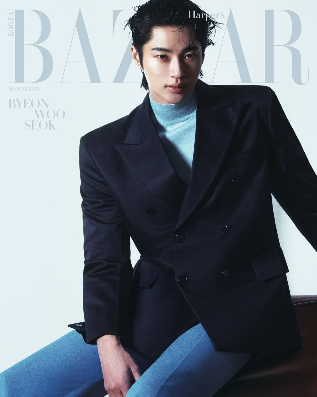 韓国雑誌「HARPER’S BAZAAR KOREA ハーパーズバザーコリア」2026年3月号【表紙：ピョン・ウソク】（和訳付）［送料込］