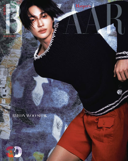 韓国雑誌「HARPER’S BAZAAR KOREA ハーパーズバザーコリア」2026年3月号【表紙：ピョン・ウソク】（和訳付）［送料込］