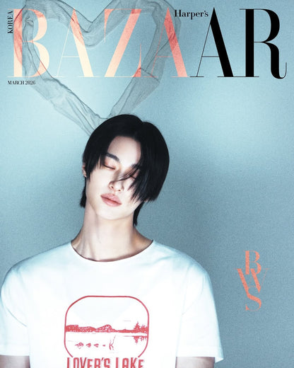 韓国雑誌「HARPER’S BAZAAR KOREA ハーパーズバザーコリア」2026年3月号【表紙：ピョン・ウソク】（和訳付）［送料込］
