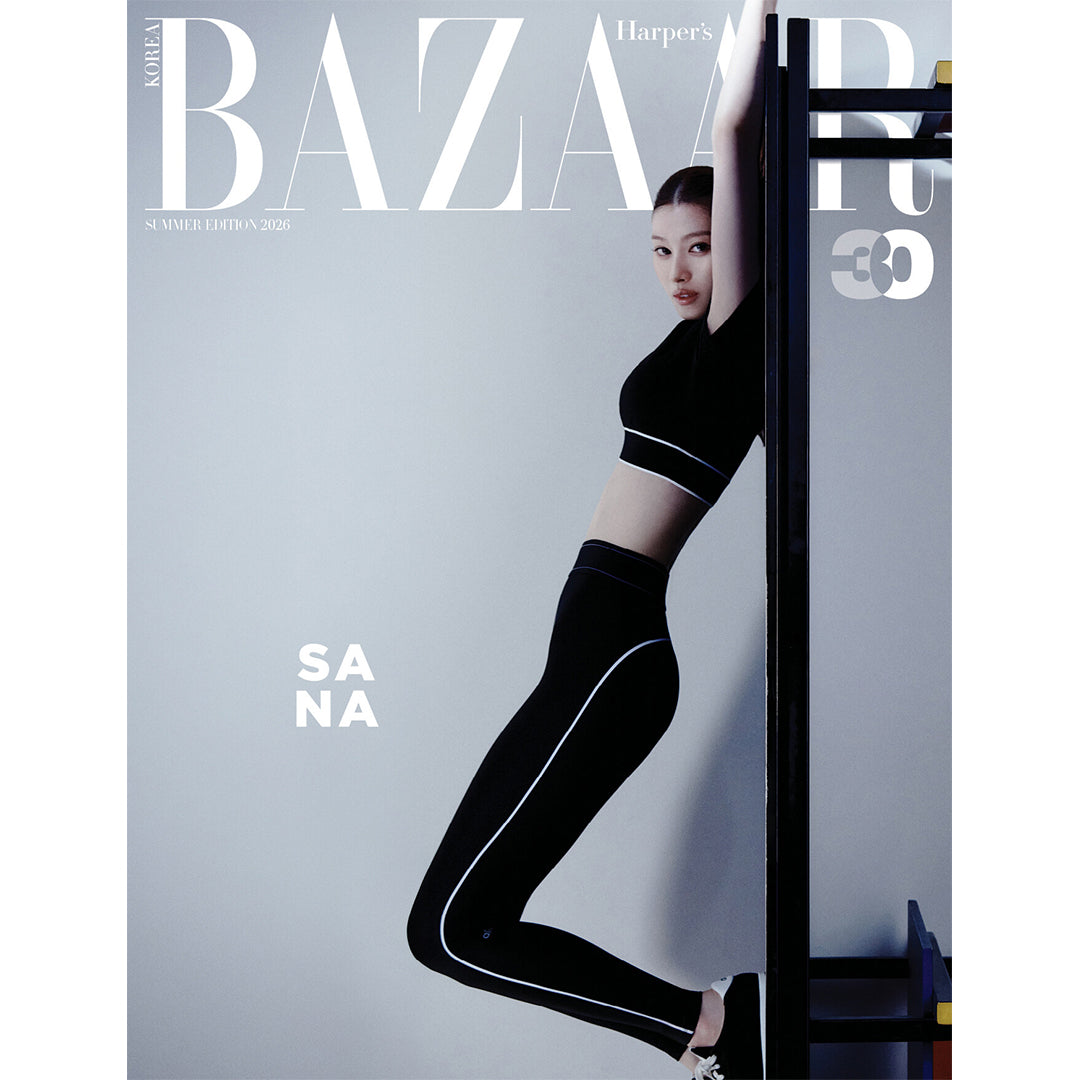送料込/和訳付]【表紙:TWICEサナ】韓国雑誌｢Harper's BAZAAR Korea