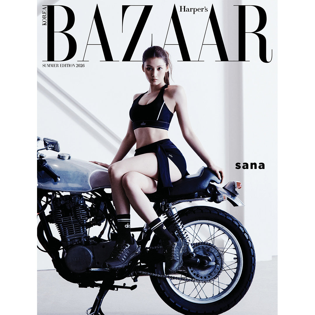 韓国雑誌「HARPER’S BAZAAR KOREA ハーパーズバザーコリア」SUMMER EDITION 2026【表紙：TWICE サナ】［和訳付／送料込］