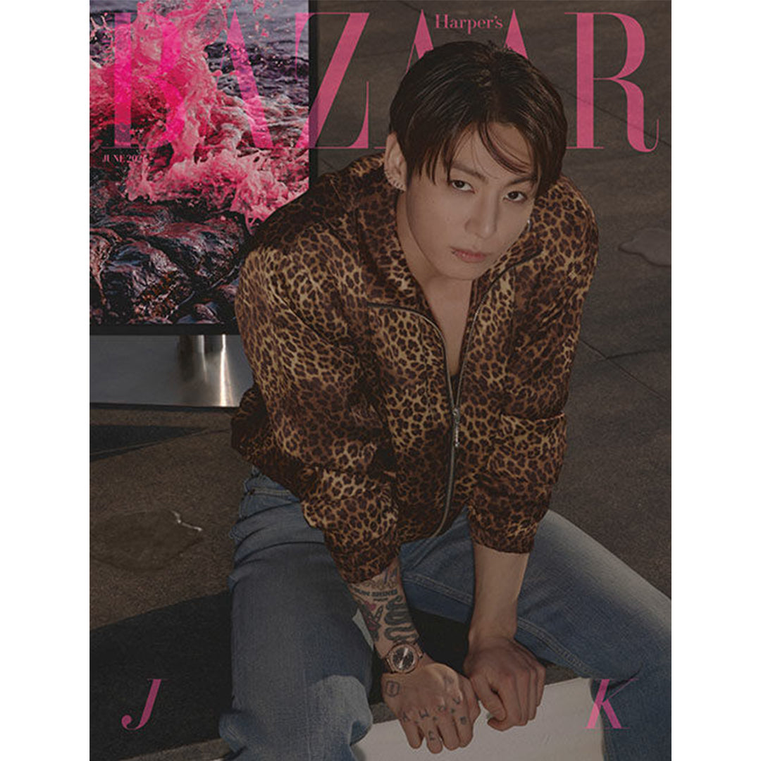 送料込/和訳付]【表紙:BTSジョングク】韓国雑誌｢Harper's BAZAAR Korea