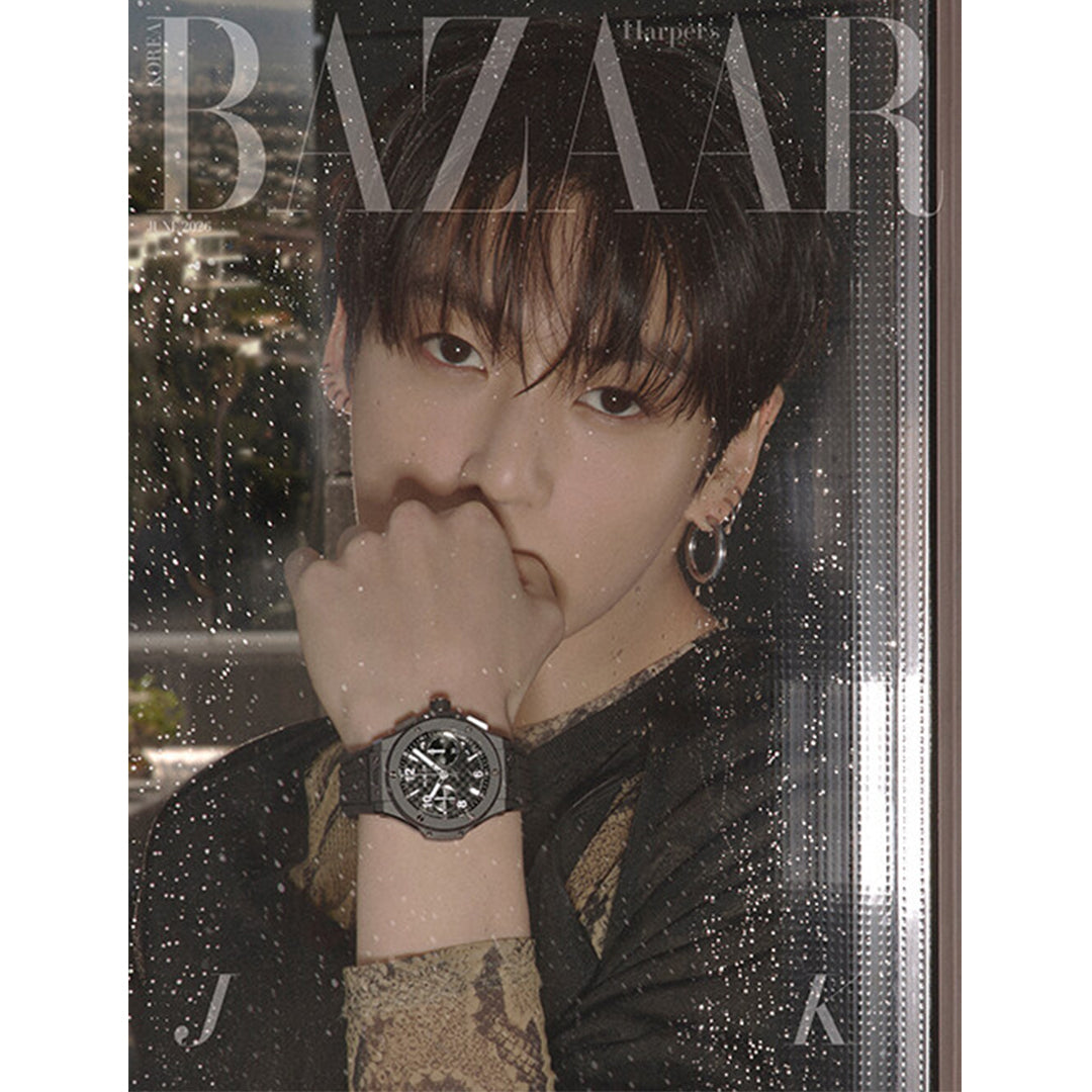 送料込/和訳付]【表紙:BTSジョングク】韓国雑誌｢Harper's BAZAAR Korea