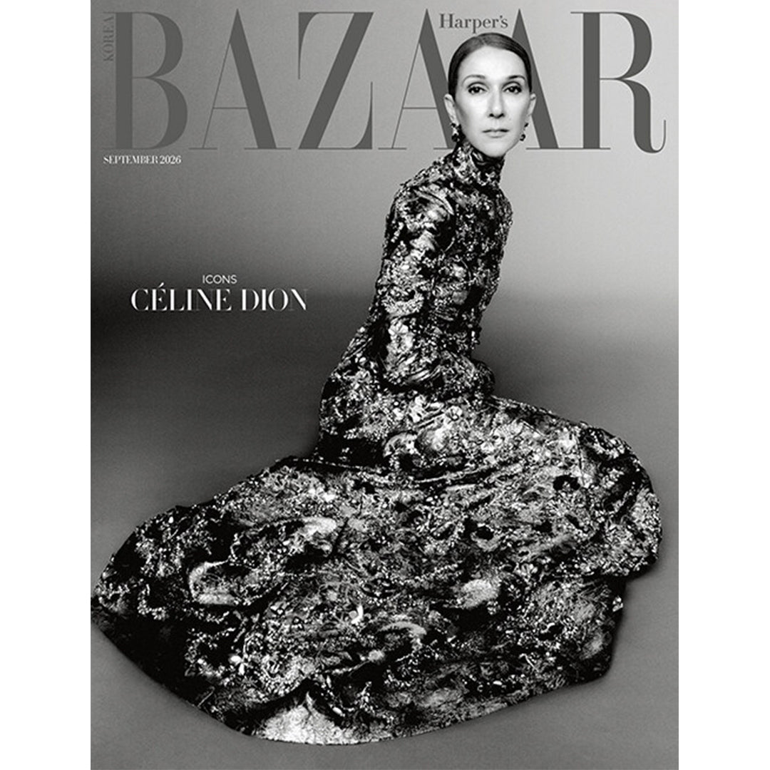 韓国雑誌「BAZAAR KOREA バザーコリア」2026年9月号【表紙：セリーヌ・ディオン】［和訳付／送料込］