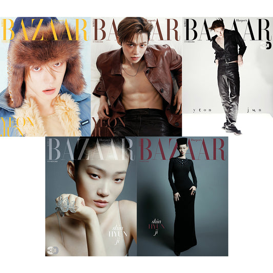 韓国雑誌「BAZAAR KOREA バザーコリア」2026年10月号【表紙：TXT ヨンジュン／モデル シン・ヒョンジ】［和訳付／送料込］