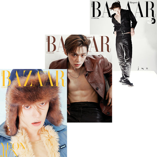 韓国雑誌「BAZAAR KOREA バザーコリア」2026年10月号【表紙：TXT ヨンジュン】［和訳付／送料込］