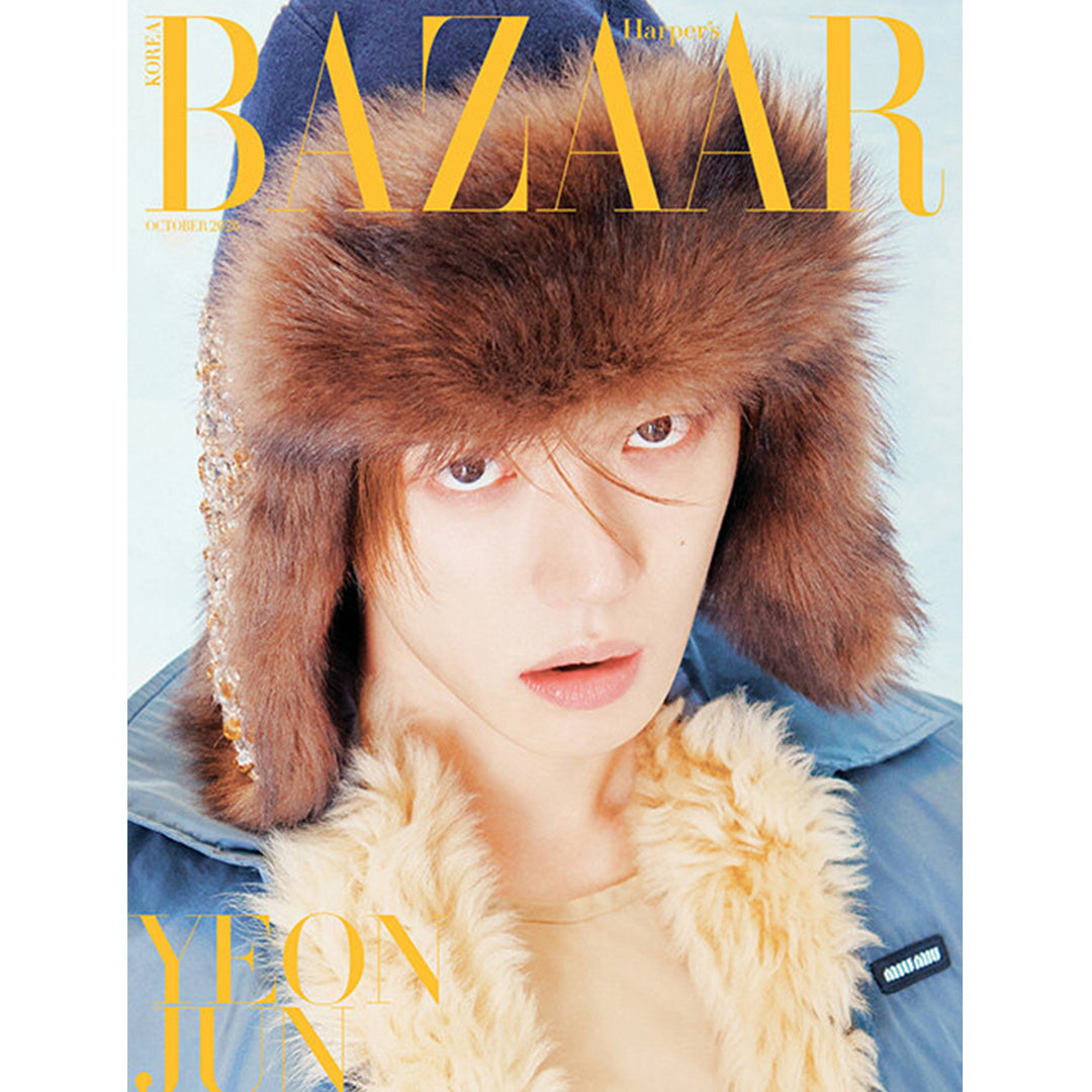韓国雑誌「BAZAAR KOREA バザーコリア」2026年10月号【表紙：TXT ヨンジュン】［和訳付／送料込］