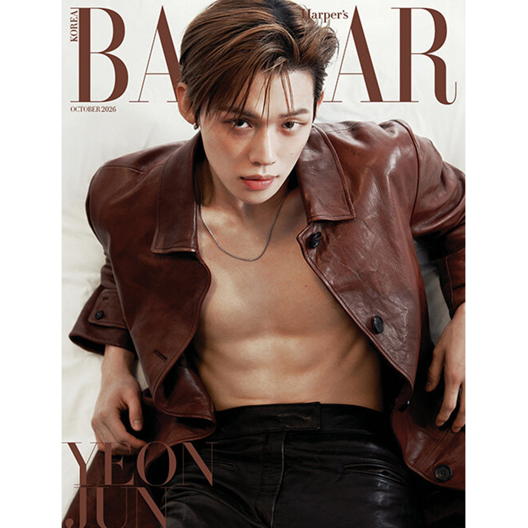 韓国雑誌「BAZAAR KOREA バザーコリア」2026年10月号【表紙：TXT ヨンジュン】［和訳付／送料込］