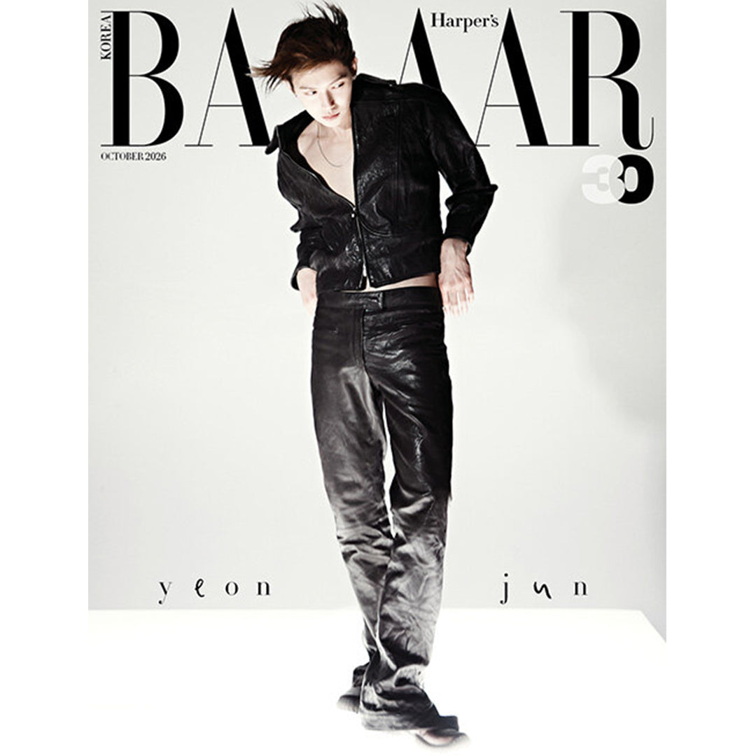 韓国雑誌「BAZAAR KOREA バザーコリア」2026年10月号【表紙：TXT ヨンジュン】［和訳付／送料込］