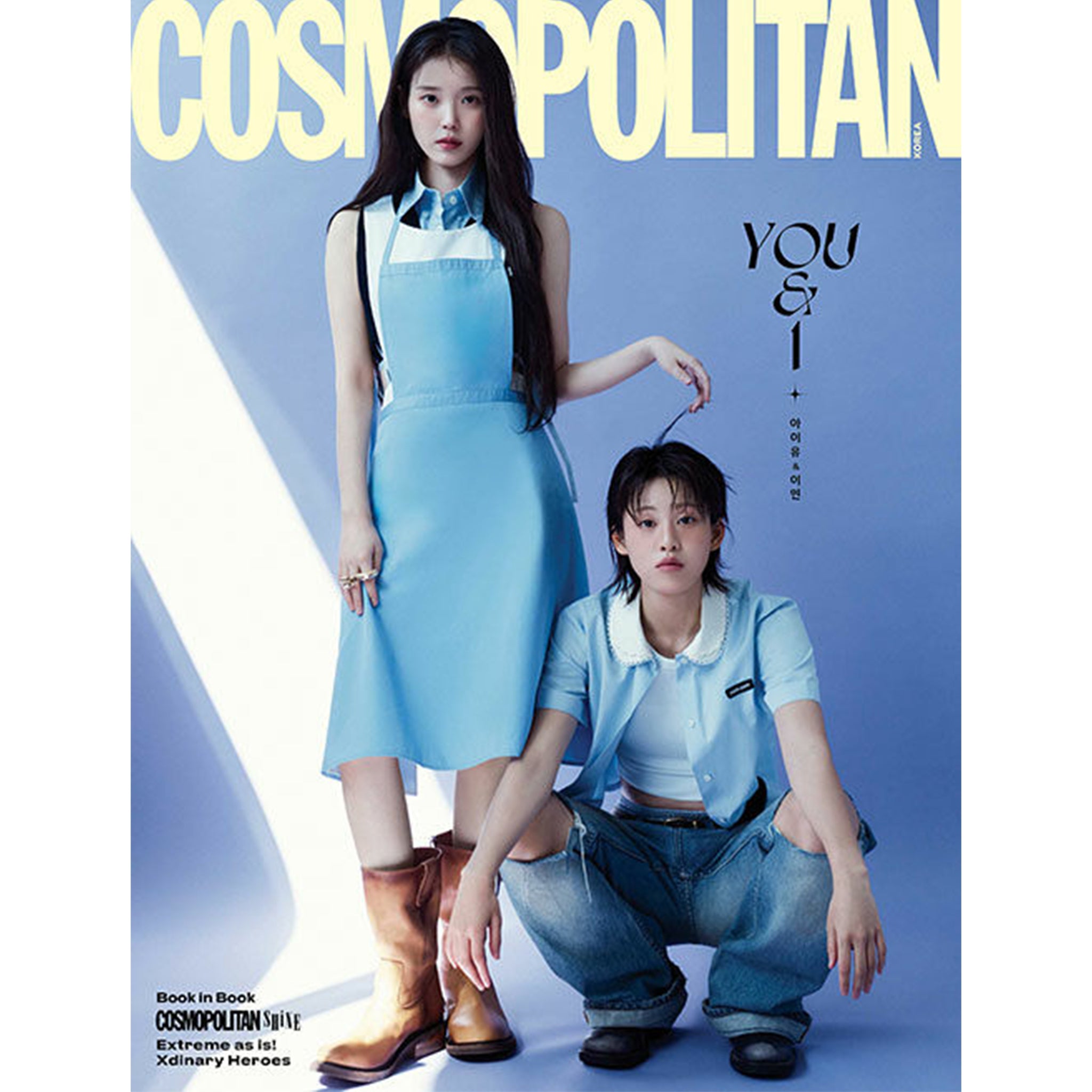送料込/和訳付]【表紙:IU&イ・ヨン/IU】韓国雑誌｢COSMOPOLITAN KOREA