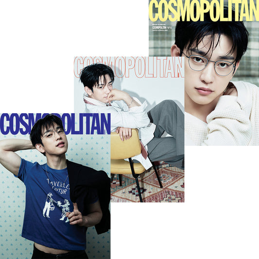 韓国雑誌「COSMOPOLITAN KOREA コスモポリタンコリア」2026年11月号【表紙：GOT7 パク・ジニョン】［和訳付／送料込］