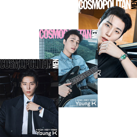 韓国雑誌「COSMOPOLITAN MEN KOREA コスモポリタンメンコリア」2026年9月号【表紙：DAY6 Young K】［和訳付／送料込］