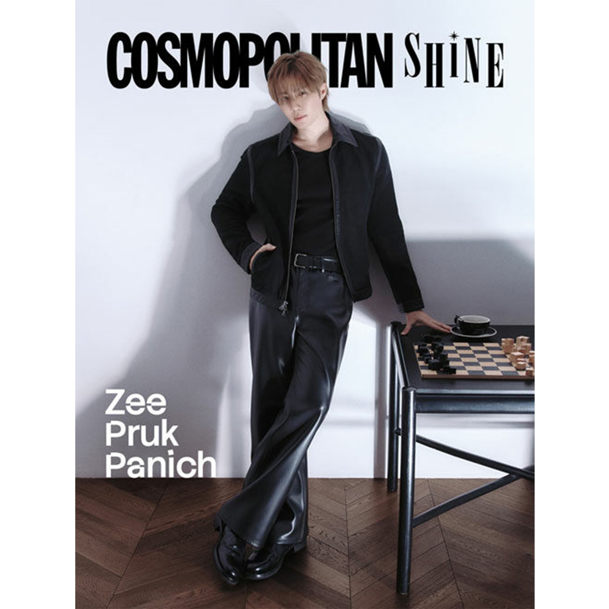 3冊セット COSMOPOLITAN SHINE ZeePruk A B C 送料込/和訳付]【表紙:シー・プルック・パーニ】韓国雑誌