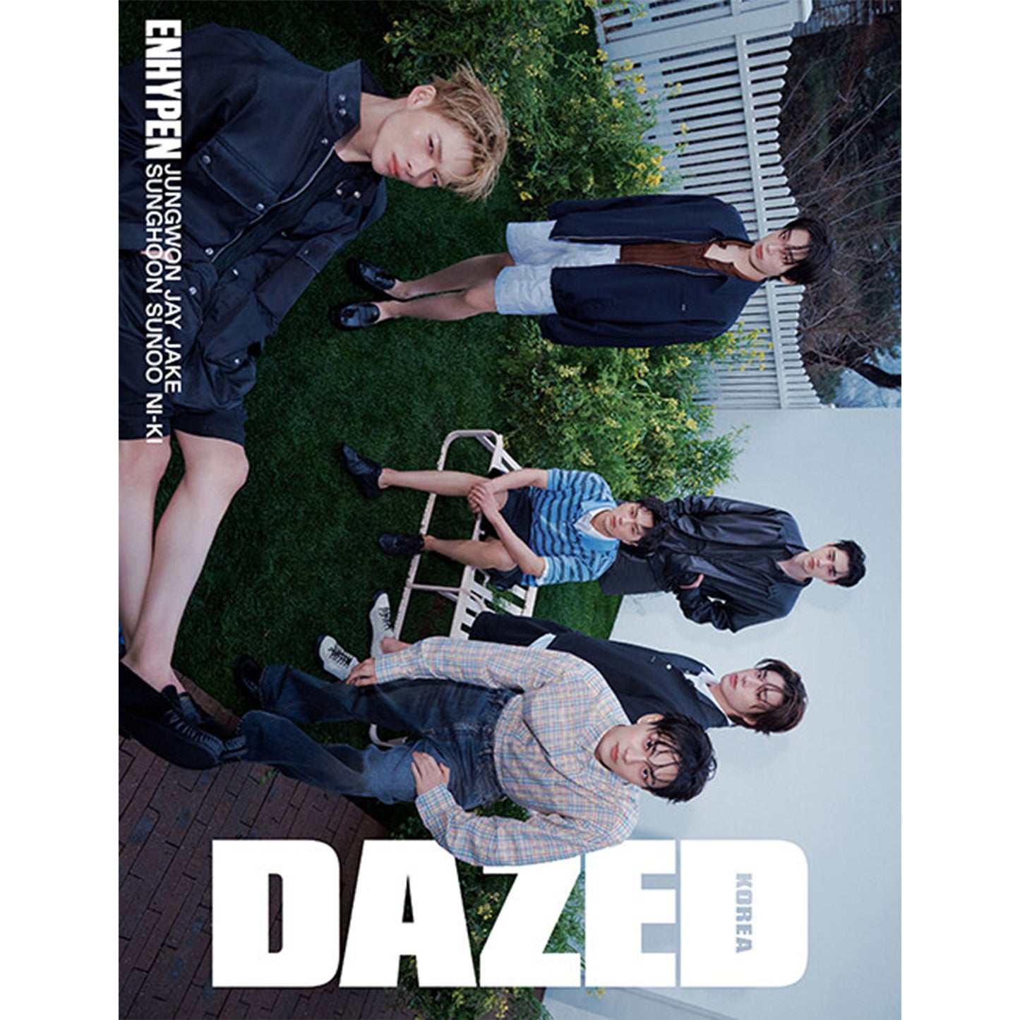 韓国雑誌「DAZED & CONFUSED KOREA デイズド＆コンフューズドコリア」2026年5月号【表紙：ENHYPEN】（和訳付）［送料込］