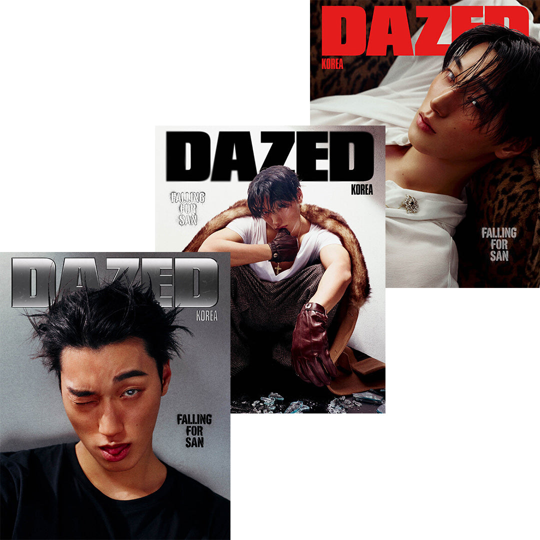 韓国雑誌「DAZED & CONFUSED KOREA デイズド＆コンフューズドコリア」2026 フォールエディション【表紙：ATEEZ チェ・サン】［和訳付／送料込］