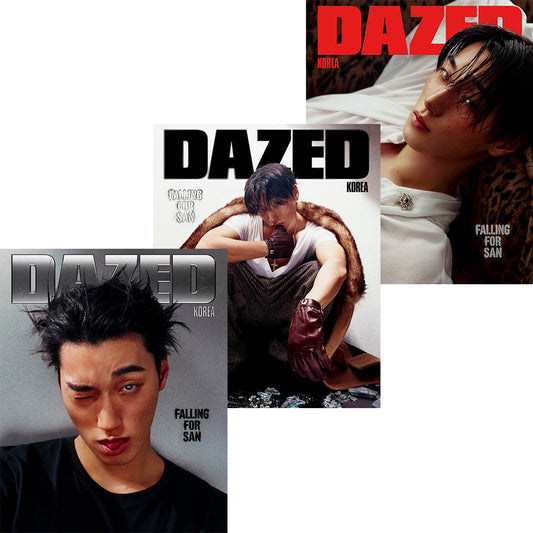 韓国雑誌「DAZED & CONFUSED KOREA デイズド＆コンフューズドコリア」2026 フォールエディション【表紙：ATEEZ チェ・サン】［和訳付／送料込］