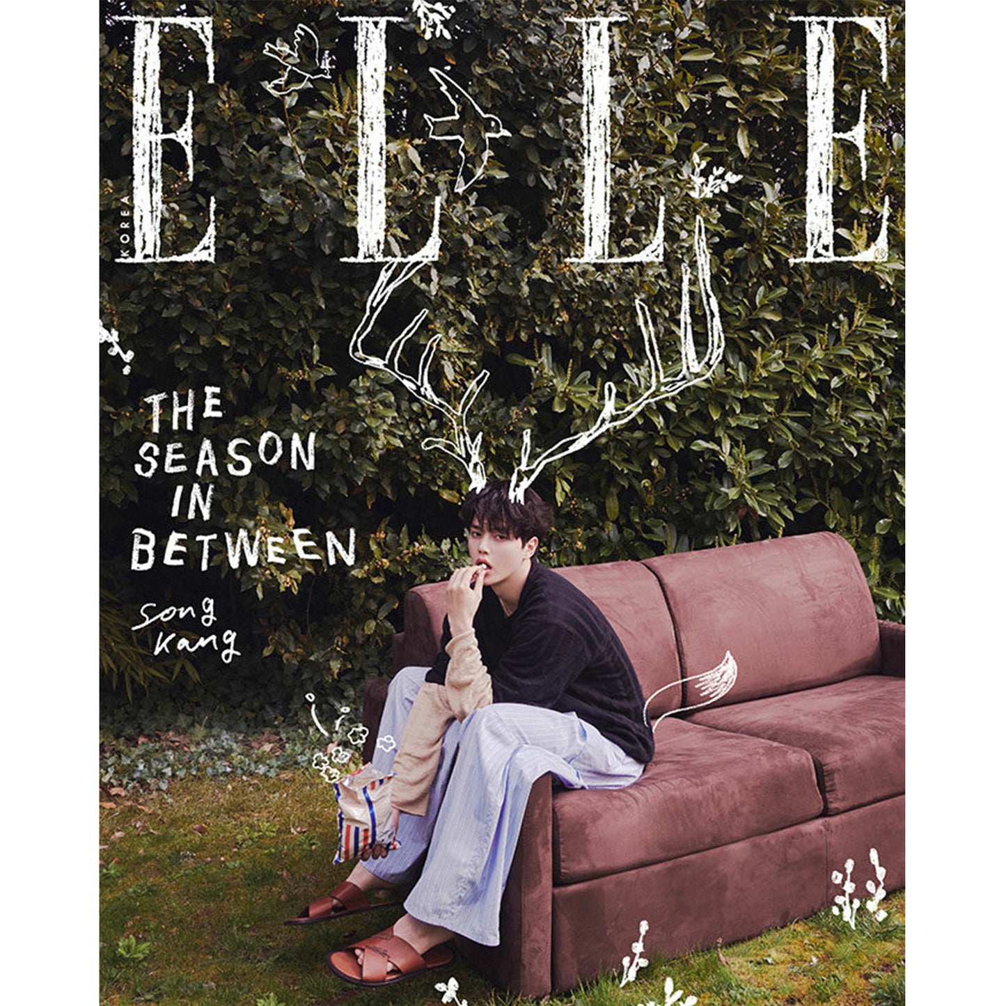韓国雑誌「ELLE KOREA エルコリア」2026年5月号【表紙：ソン・ガン】（和訳付）［送料込］