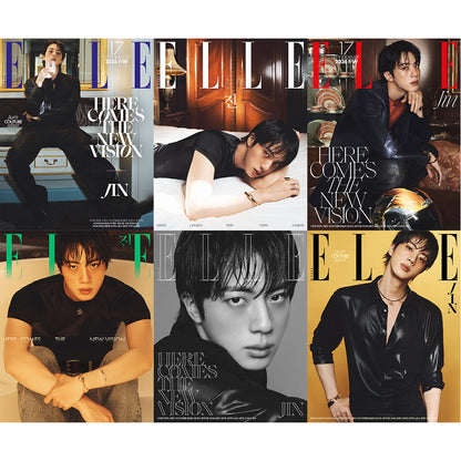 韓国雑誌「ELLE KOREA エルコリア」2026年8月号【表紙：BTS ジン】［和訳付／送料込］