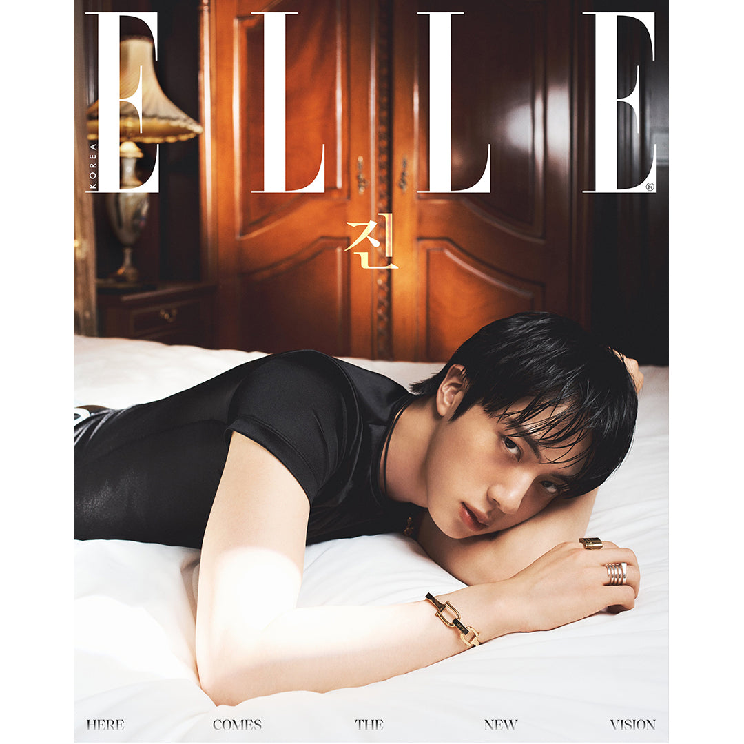 韓国雑誌「ELLE KOREA エルコリア」2026年8月号【表紙：BTS ジン】［和訳付／送料込］