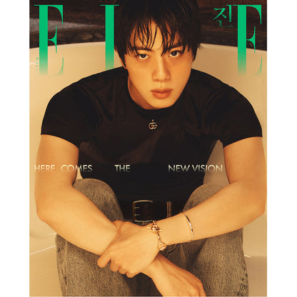 韓国雑誌「ELLE KOREA エルコリア」2026年8月号【表紙：BTS ジン】［和訳付／送料込］