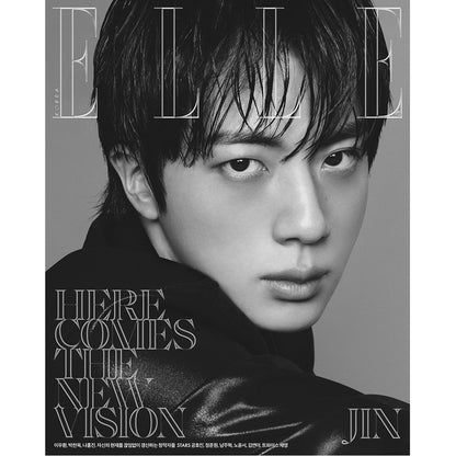 韓国雑誌「ELLE KOREA エルコリア」2026年8月号【表紙：BTS ジン】［和訳付／送料込］