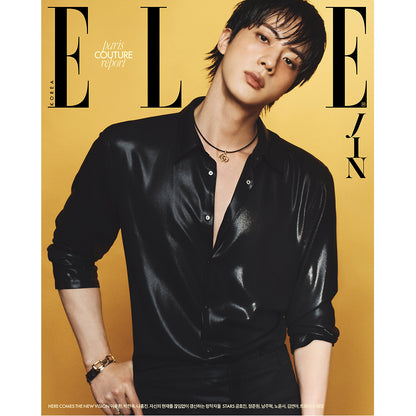 韓国雑誌「ELLE KOREA エルコリア」2026年8月号【表紙：BTS ジン】［和訳付／送料込］