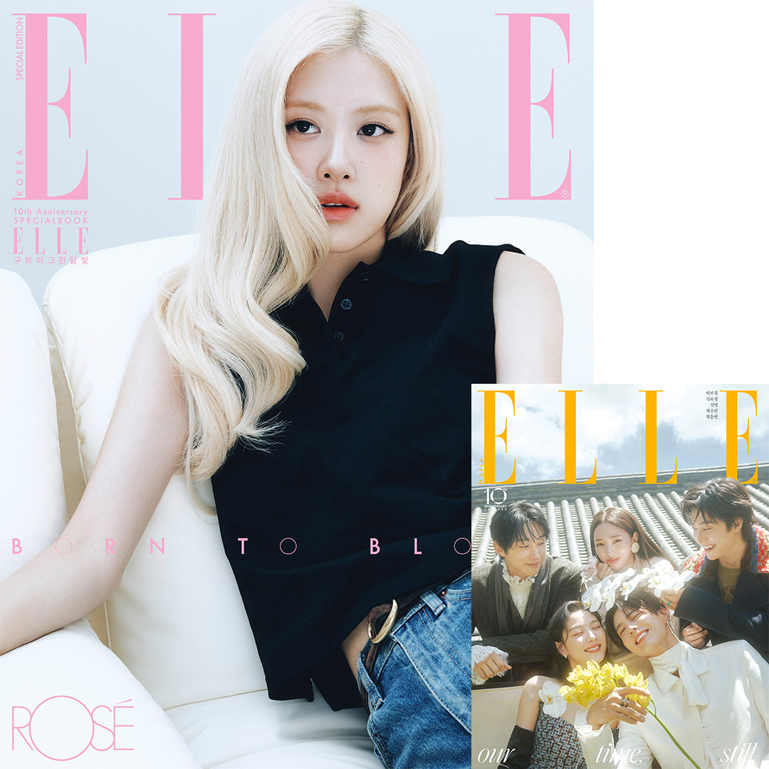 韓国雑誌「ELLE KOREA エルコリア」2026年9月号 スペシャルエディション【表紙：BLACKPINK ロゼ】［和訳付／送料込］