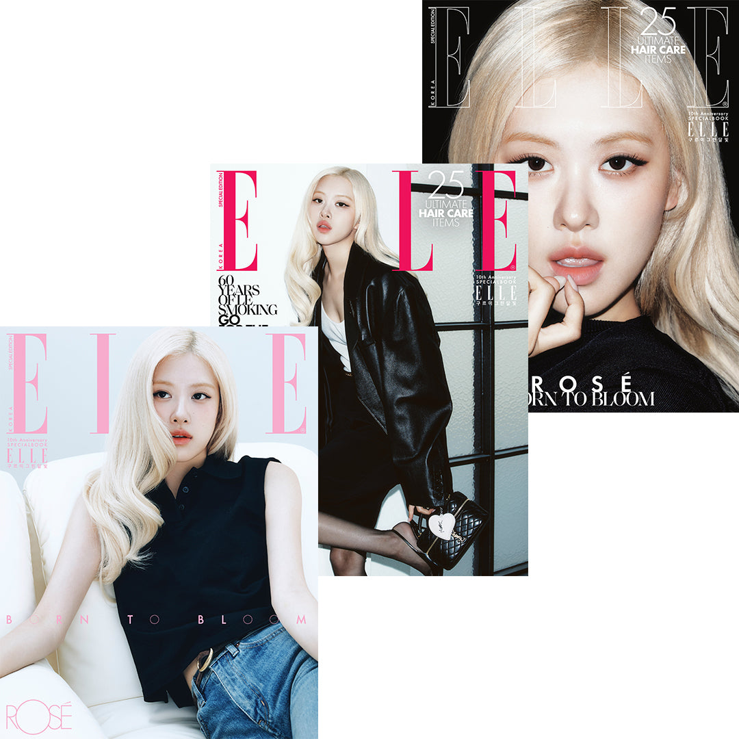 韓国雑誌「ELLE KOREA エルコリア」2026年9月号 スペシャルエディション【表紙：BLACKPINK ロゼ】［和訳付／送料込］