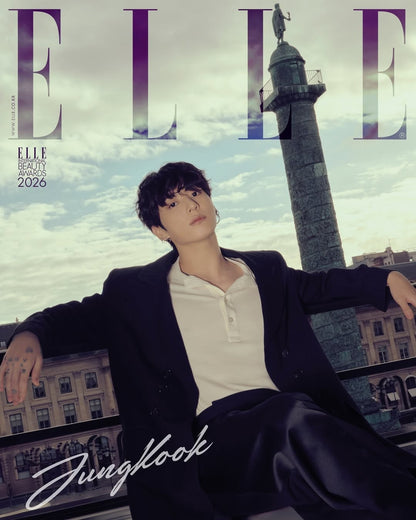 韓国雑誌「ELLE KOREA エルコリア」2026年1月号【表紙：BTSジョングク】（和訳付）[送料込]