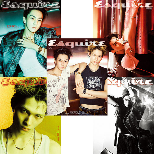 韓国雑誌「ESQUIRE Korea エスクァイアコリア」2026年7月号【表紙：ENHYPEN ジョンウォン＆ニキ】（和訳付）［送料込］