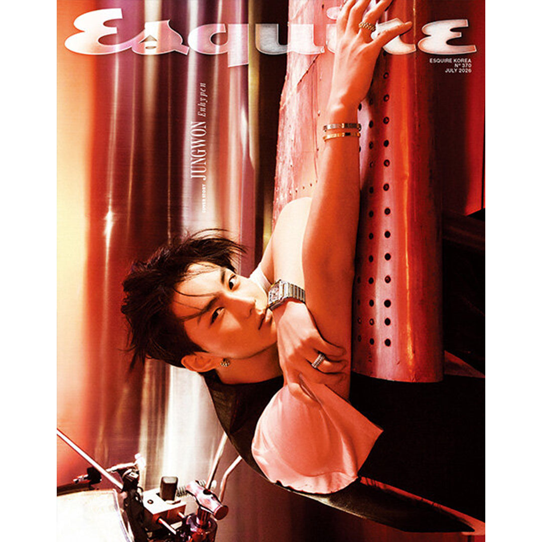 韓国雑誌「ESQUIRE Korea エスクァイアコリア」2026年7月号【表紙：ENHYPEN ジョンウォン＆ニキ】（和訳付）［送料込］