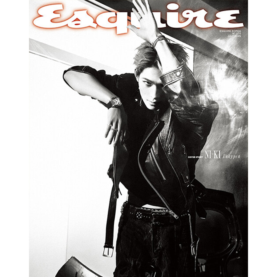 韓国雑誌「ESQUIRE Korea エスクァイアコリア」2026年7月号【表紙：ENHYPEN ジョンウォン＆ニキ】（和訳付）［送料込］