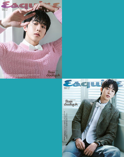 韓国雑誌「ESQUIRE Korea エスクァイアコリア」2026年1月号【表紙：ナム・ジュヒョク】（和訳付）［送料込］